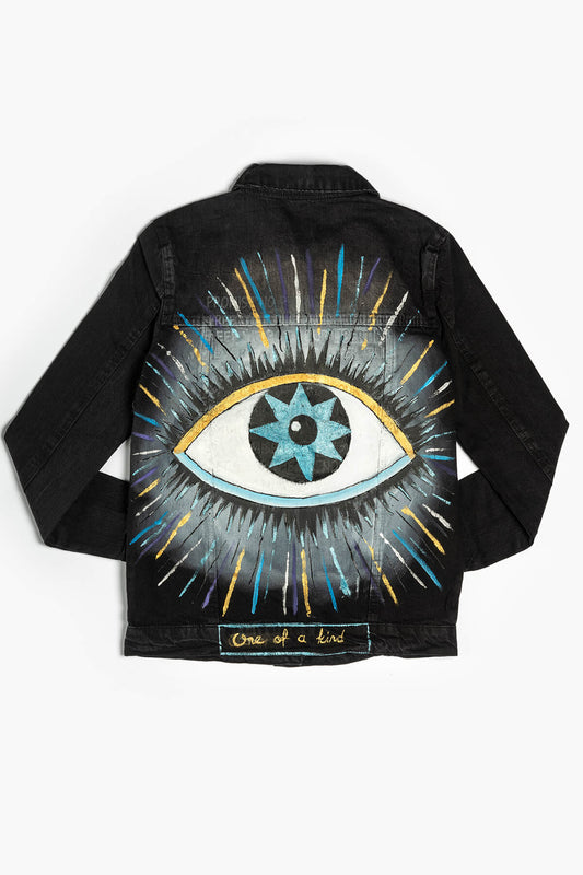 Look Project - One of a Kind Siyah Denim Ceket