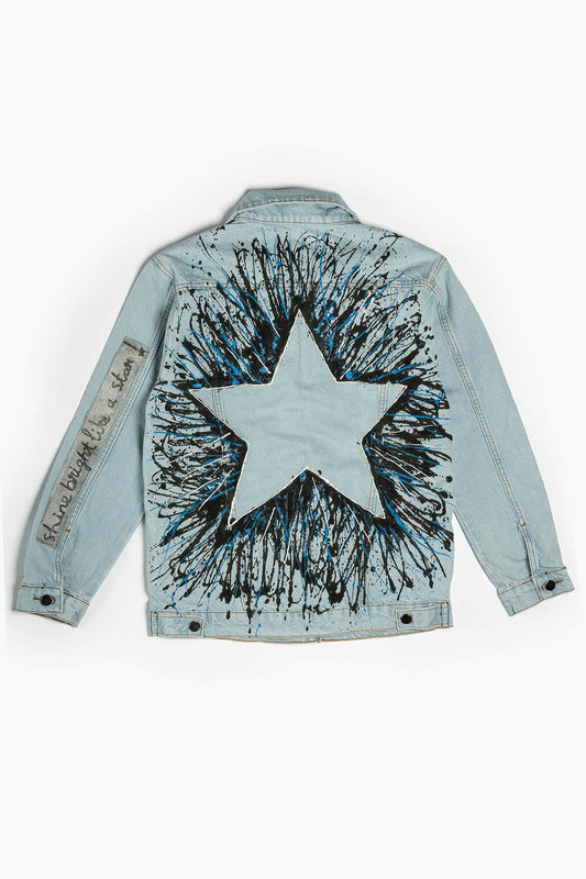 Look Project - Shine Like a Star Denim Ceket