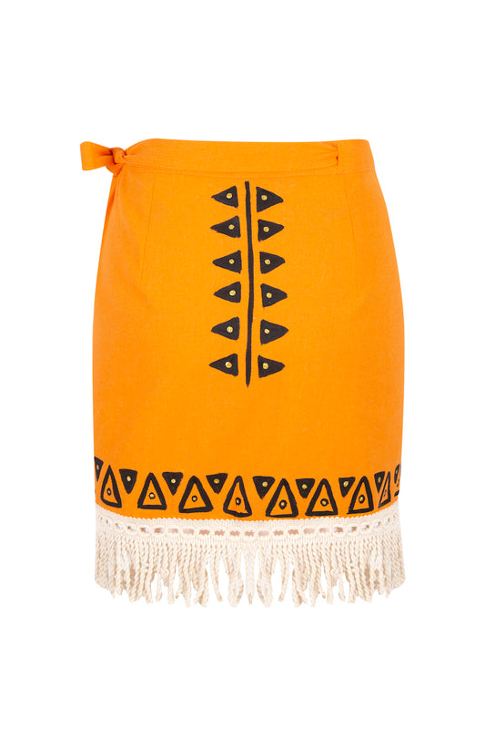 African Pareo - Orange