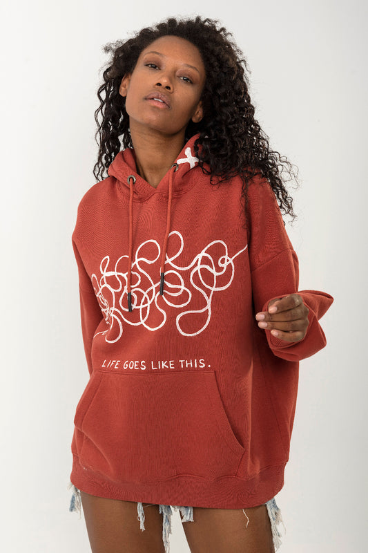 Look Project - Chaos - Hand Painted Hoodie