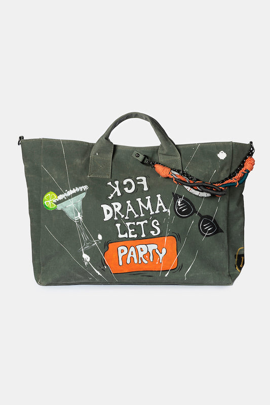 Look Project - Khaki Drama Drink Plaj Çantası
