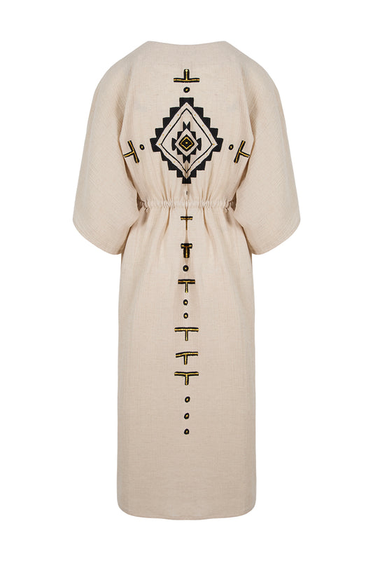 Ethnic Vibes Kimono - Sand
