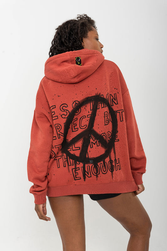 Look Project - Peace - Hand Painted Hoodie