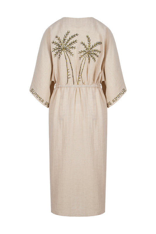 Those Summer Days Kimono - Sand Color
