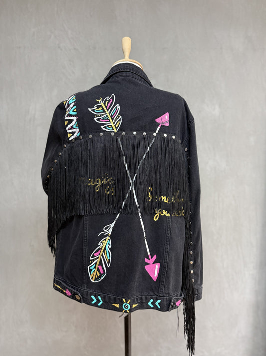 Denim Jacket 09-Black
