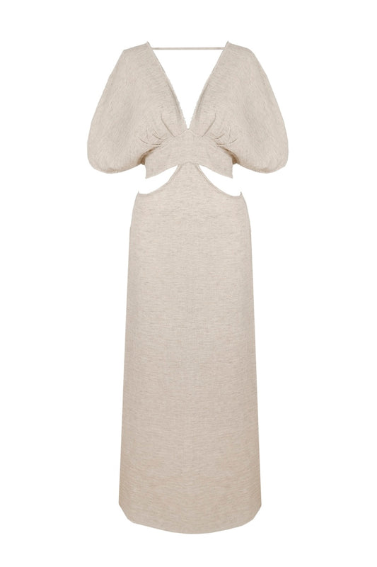 Hera Dress - Natural