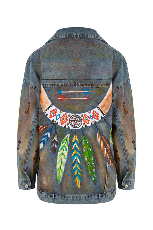 Rapsody Denim Ceket - Mavi