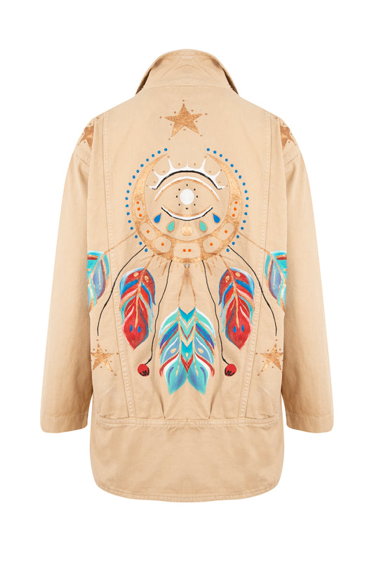 Wanderluster Canvas Jacket - Ecru