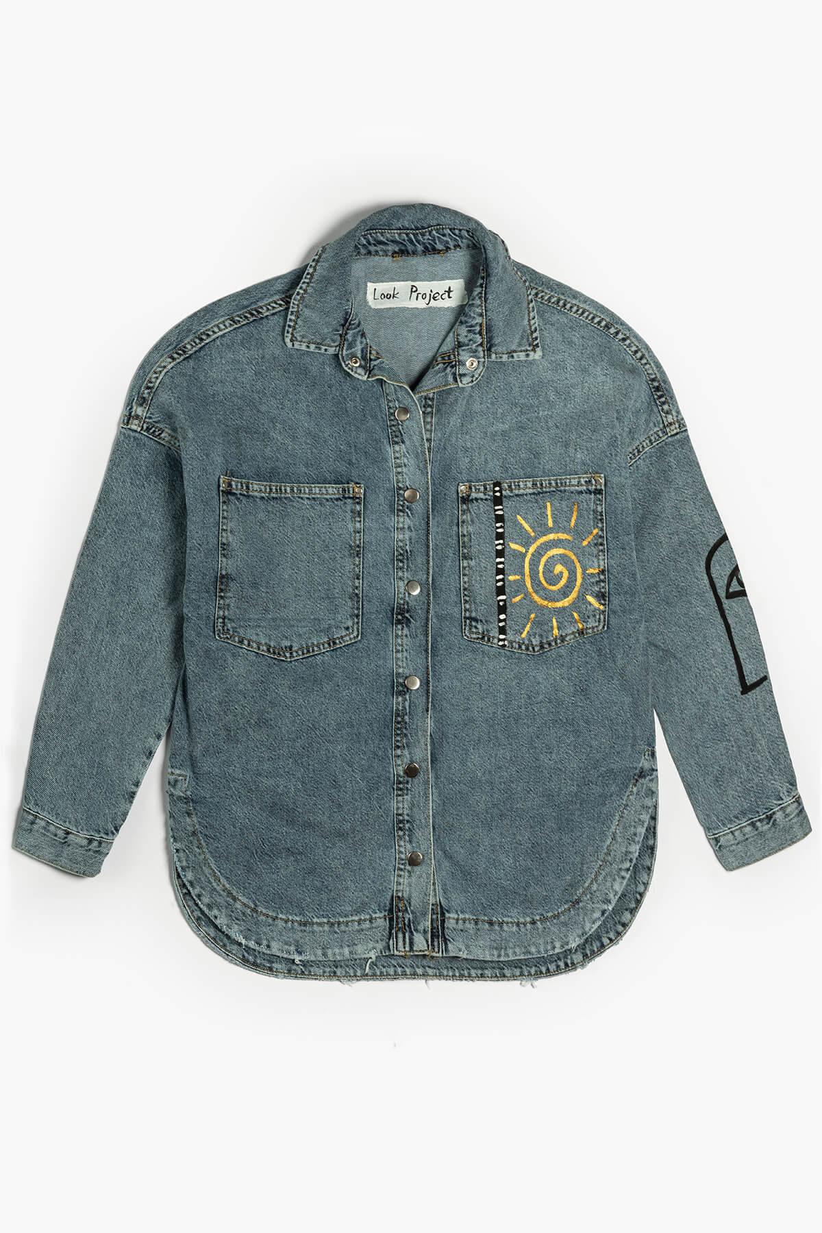 Look Project - Afrian Tribe Denim Ceket