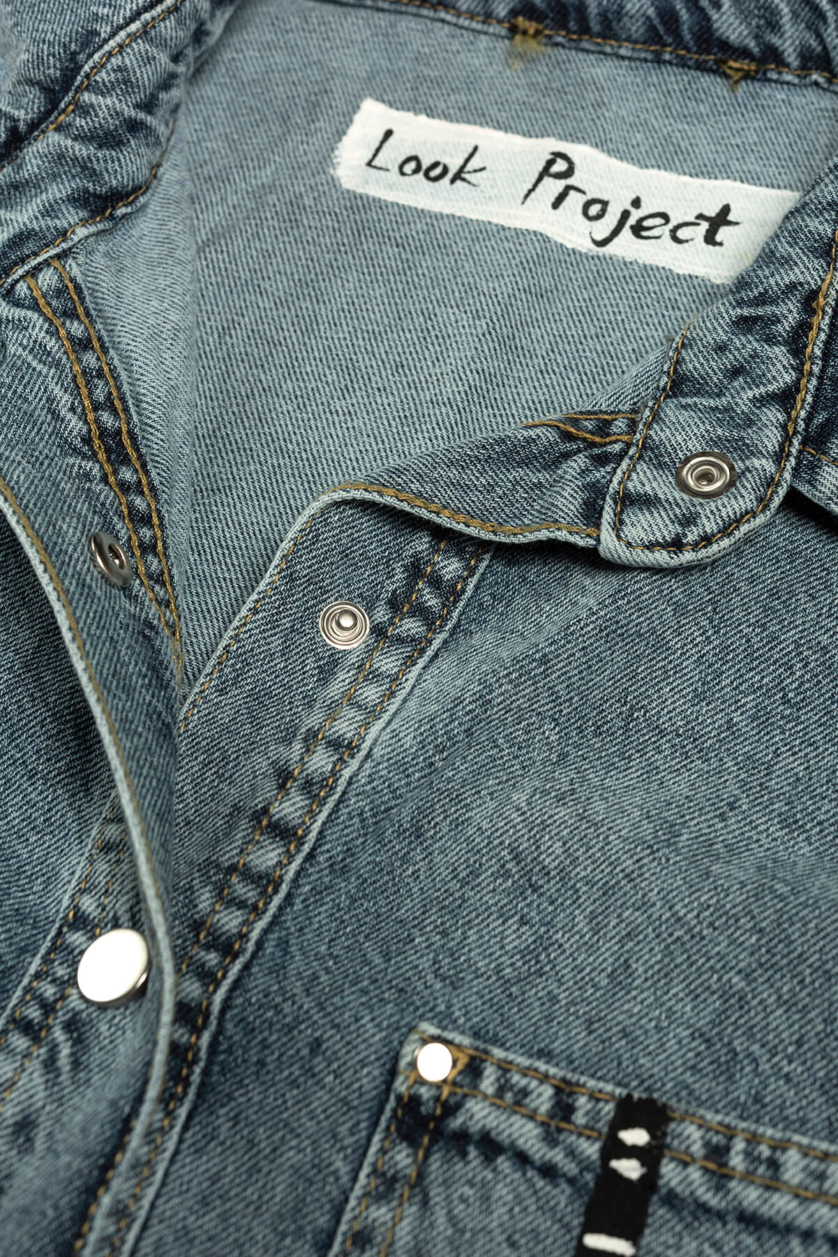 Look Project - Afrian Tribe Denim Ceket