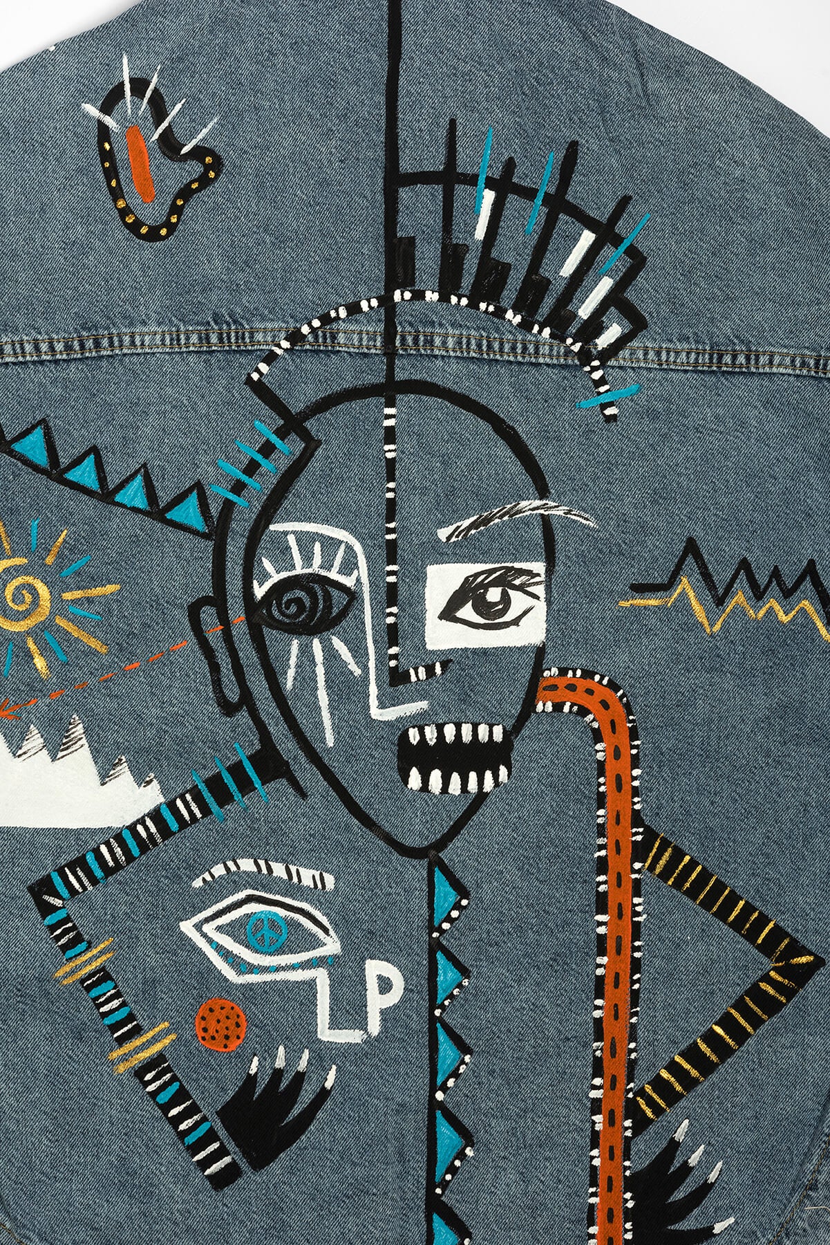 Look Project - Afrian Tribe Denim Ceket