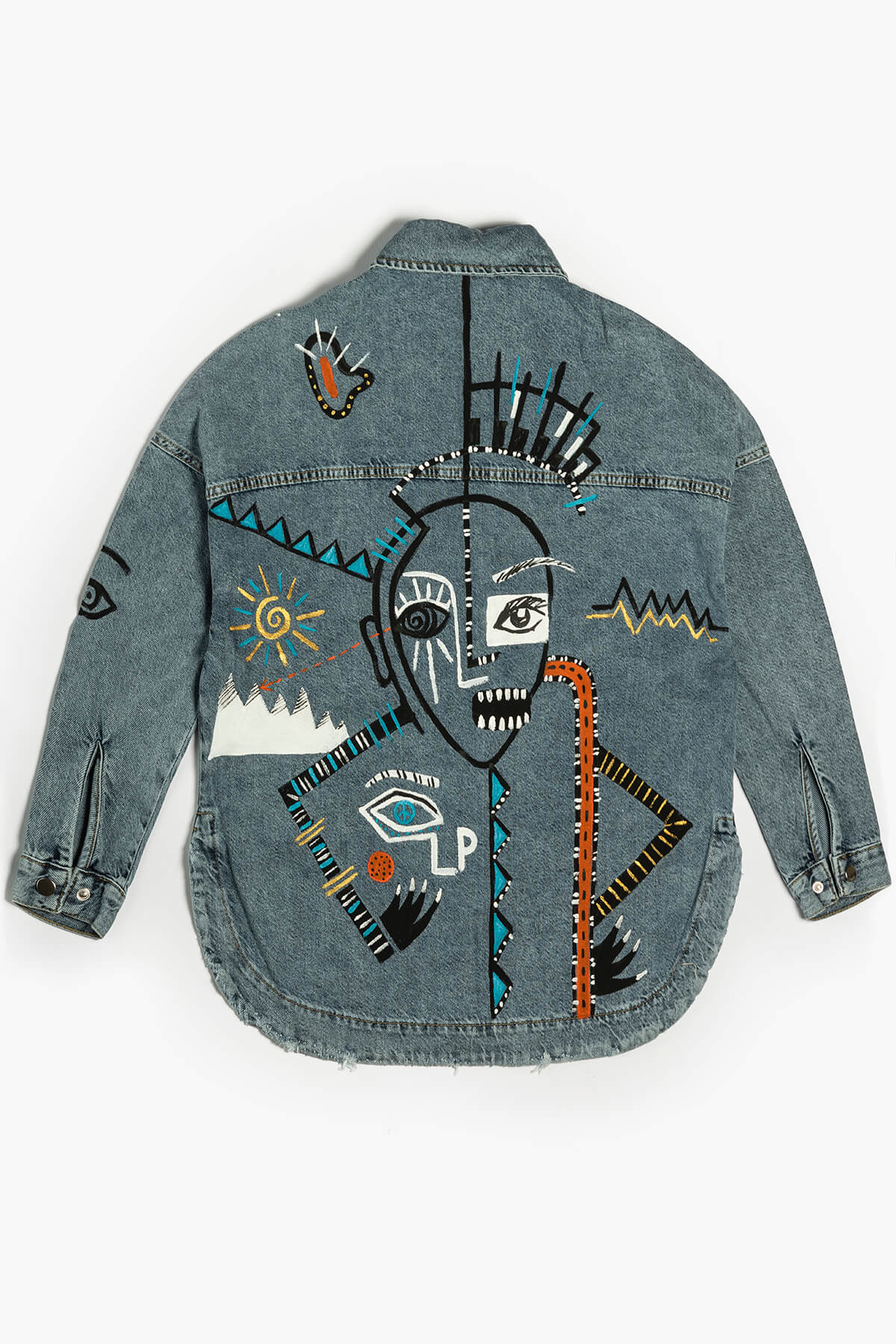 Look Project - Afrian Tribe Denim Ceket