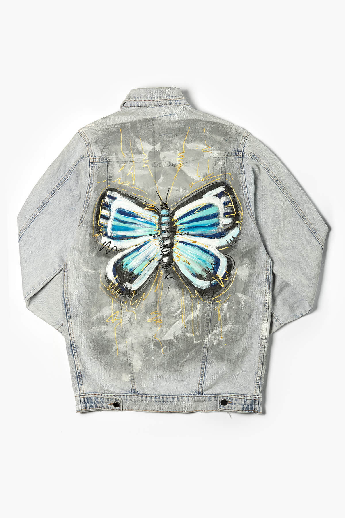 Look Project - Bella the Butterfly Denim Ceket
