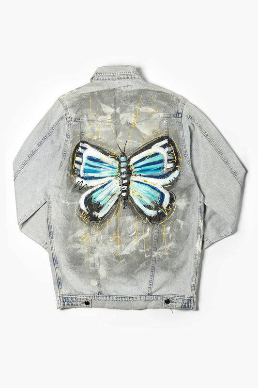 Look Project - Bella the Butterfly Denim Ceket