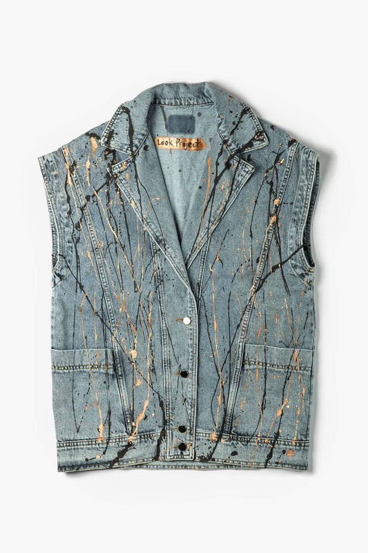 Look Project - Cool Vibes Denim Yelek