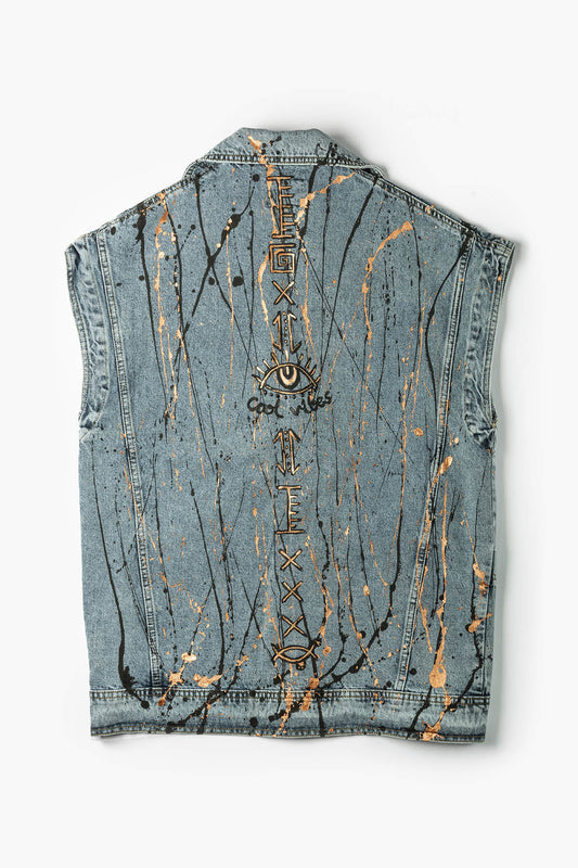 Look Project - Cool Vibes Denim Yelek