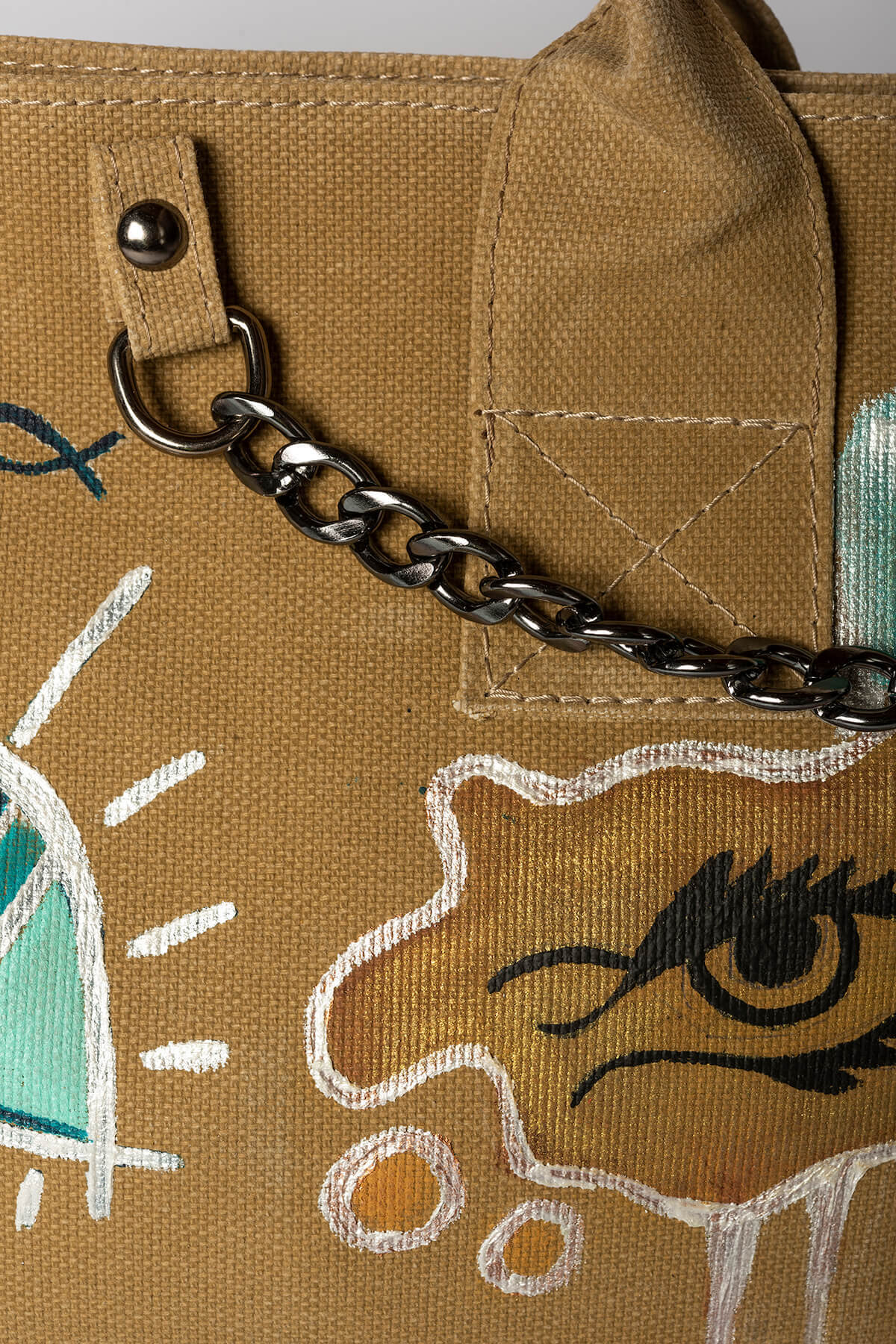 Look Project - Ellie the Eye Mustard City Bag