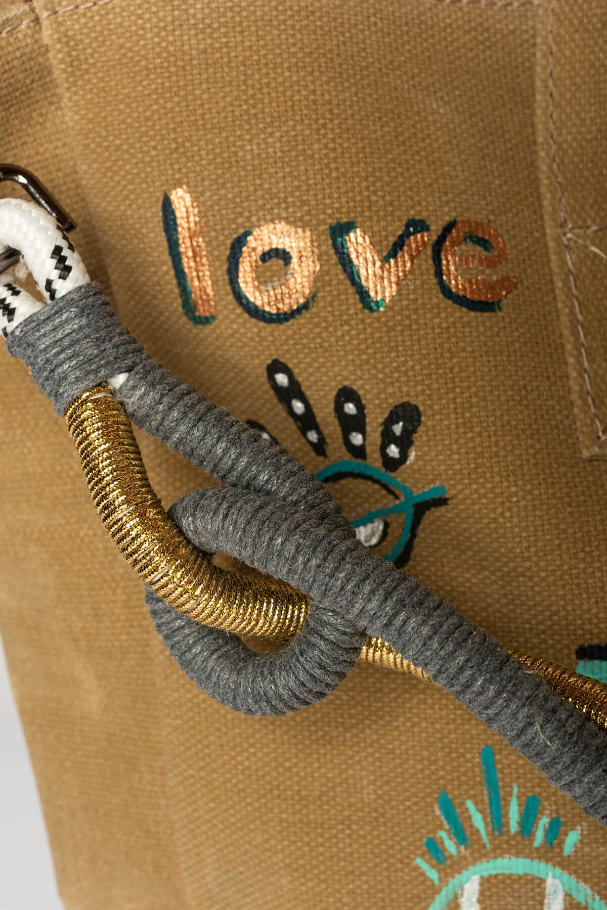Look Project - Ellie the Eye Mustard City Bag