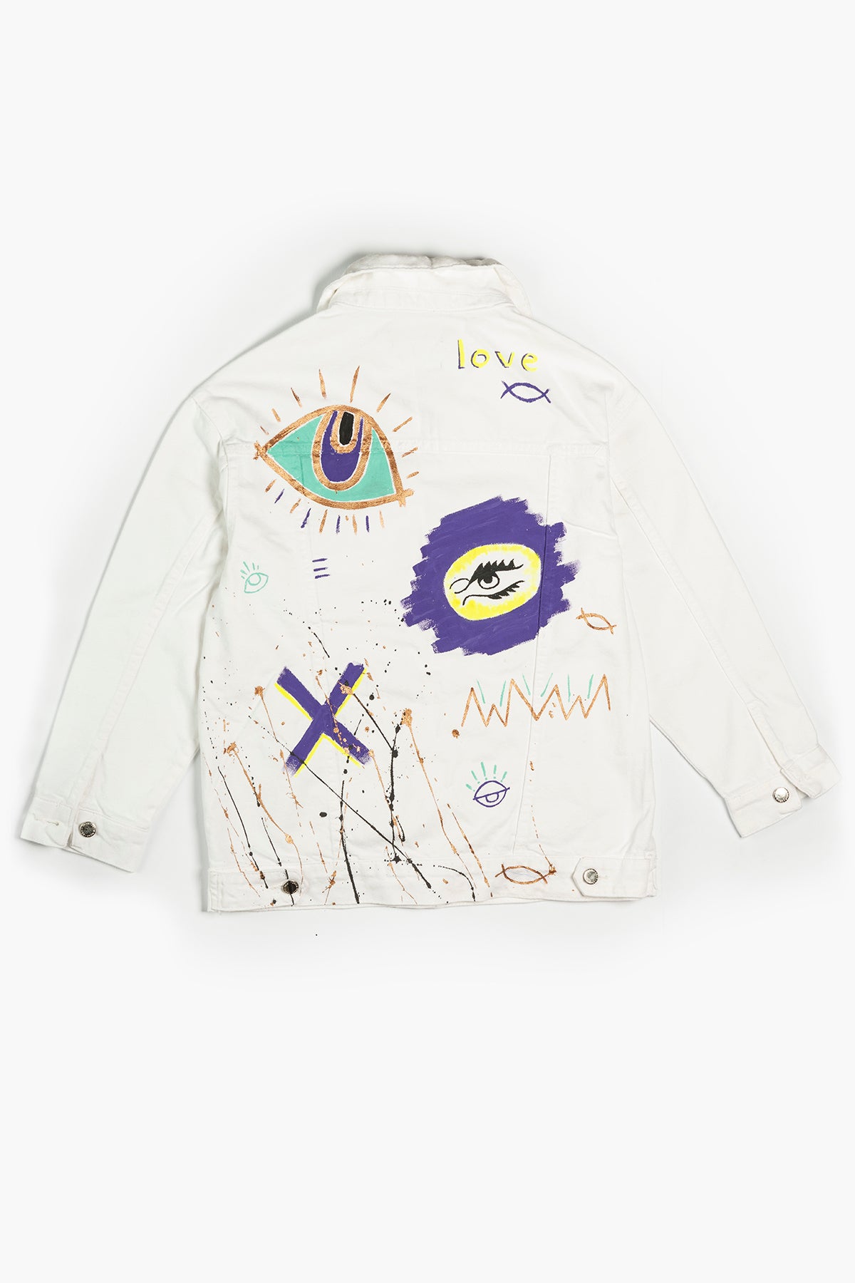 Look Project - Neon Love at First Sight Denim Ceket