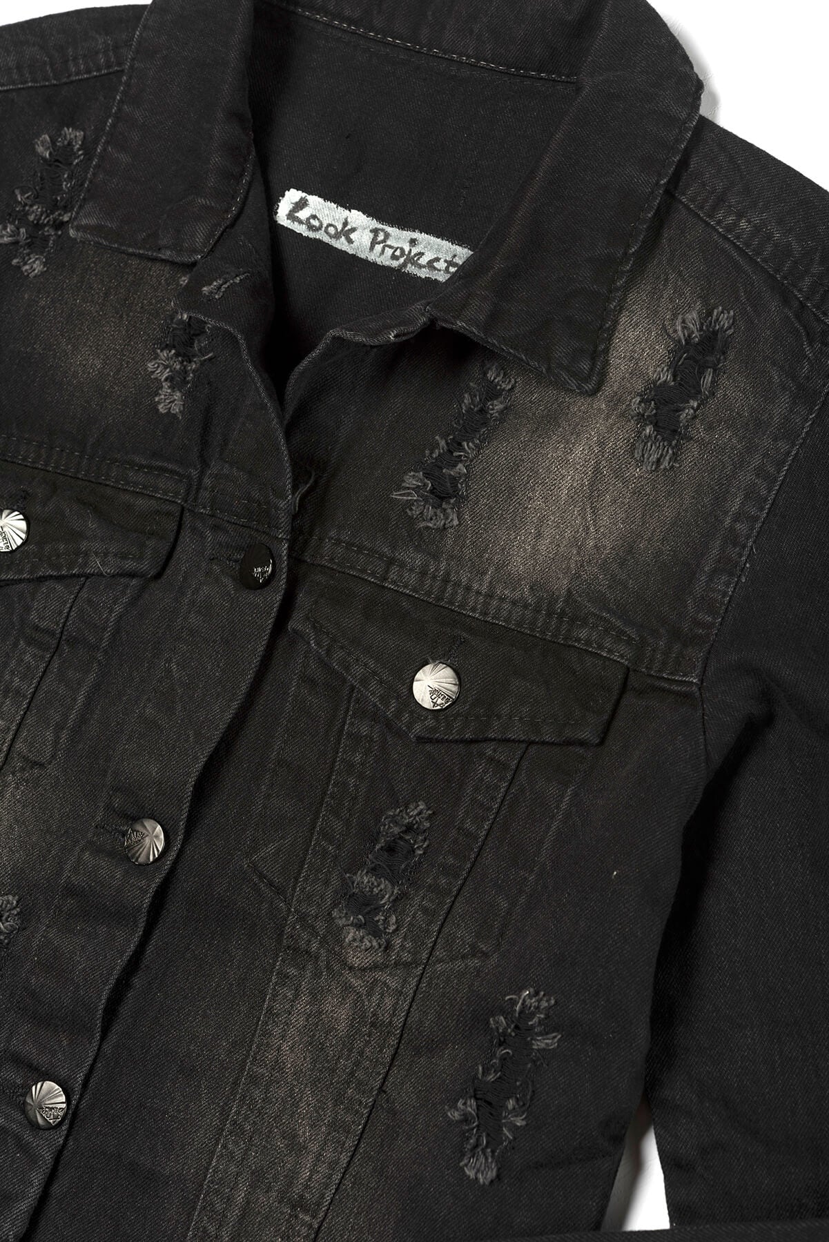 Look Project - One of a Kind Siyah Denim Ceket