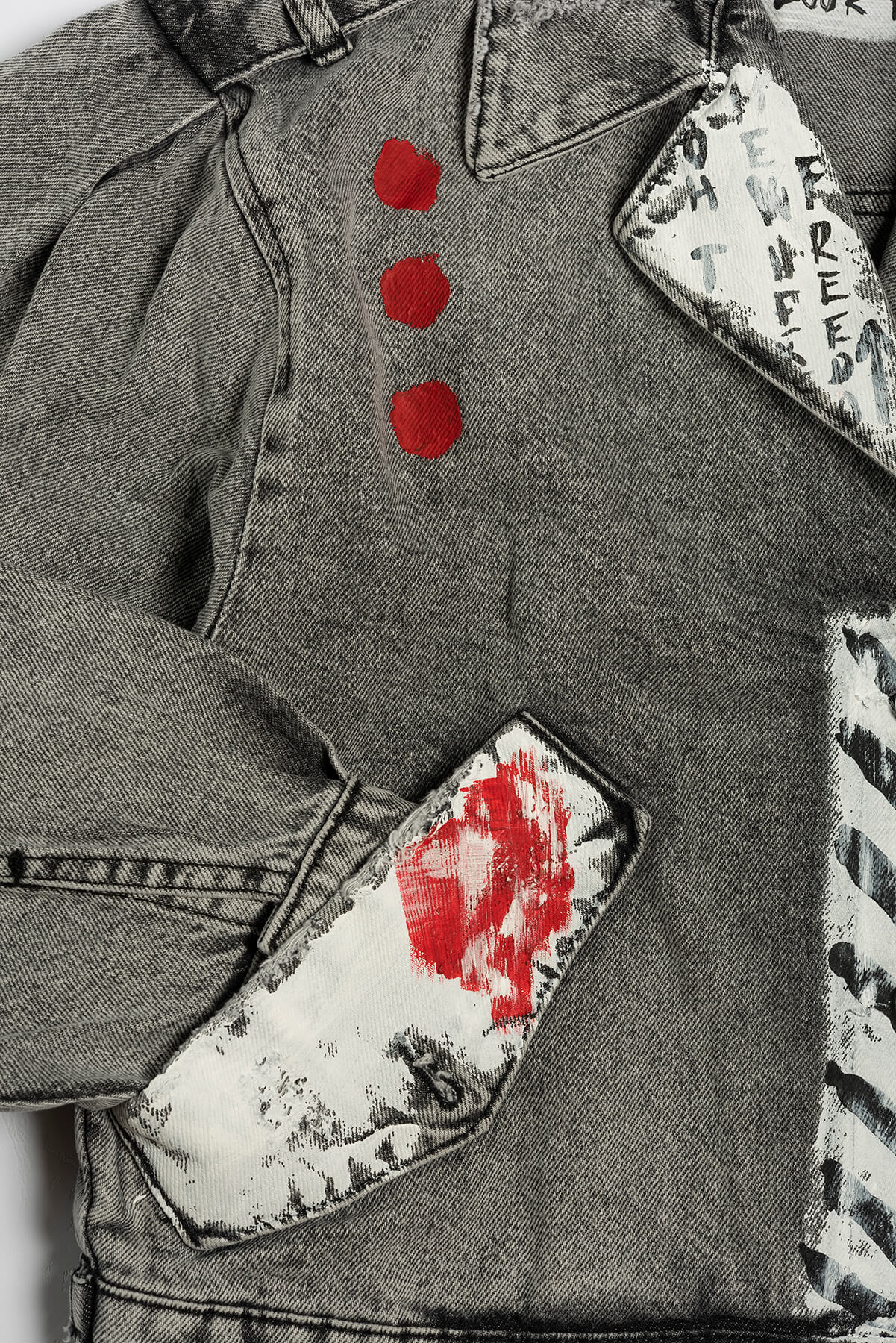 Look Project - So What - Gri Denim Bomber