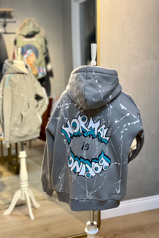 Look Project - Grey Abnormal Kids Çocuk Hoodie