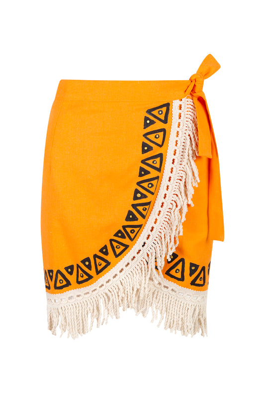 African Pareo - Orange
