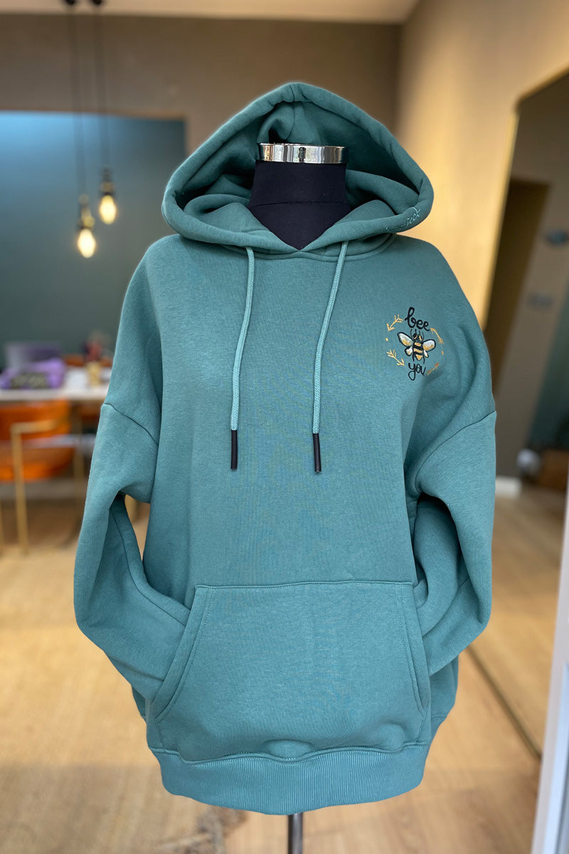 Look Project - Sage Bee Happy Hoodie
