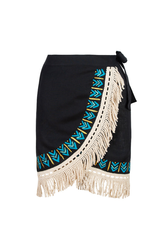 Boho Pareo - Black