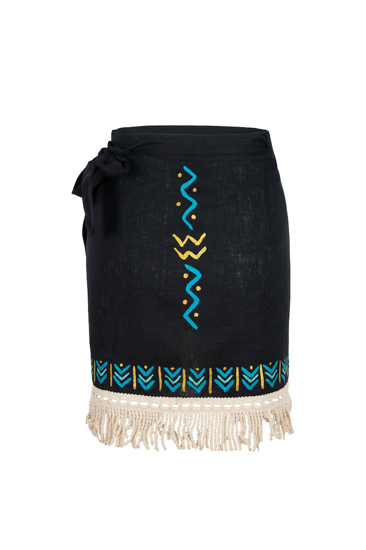 Boho Pareo - Black