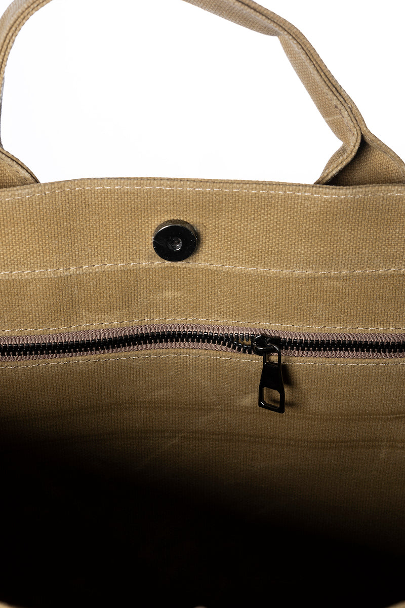 Look Project - Camel Butterfly City Bag