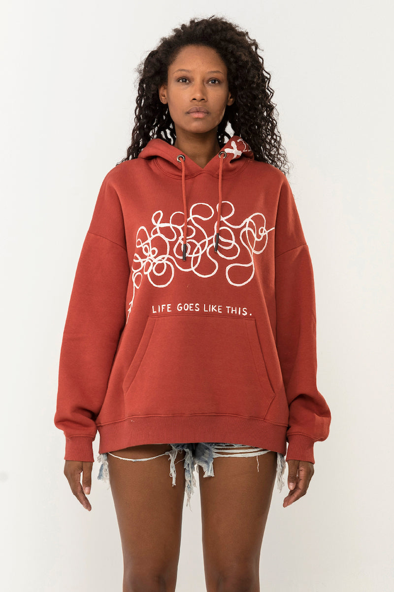 Look Project - Chaos - Hand Painted Hoodie
