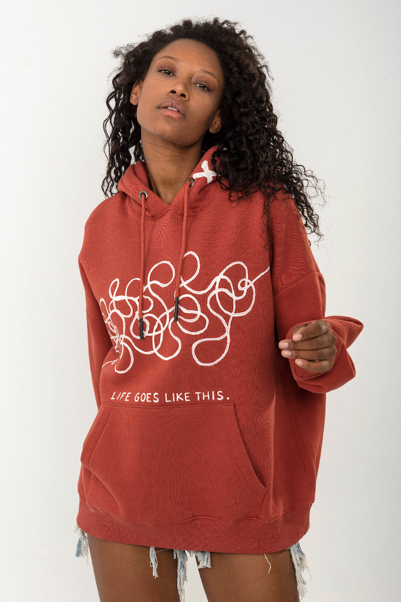 Look Project - Chaos - Hand Painted Hoodie