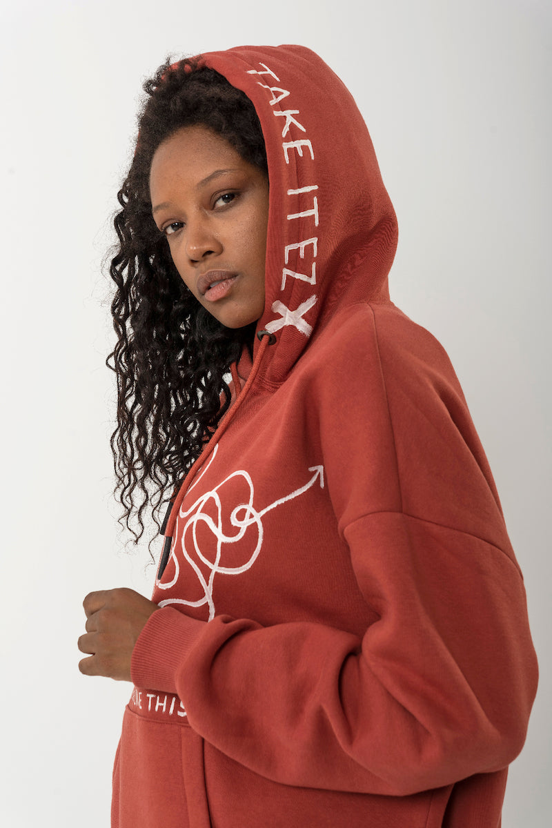 Look Project - Chaos - Hand Painted Hoodie