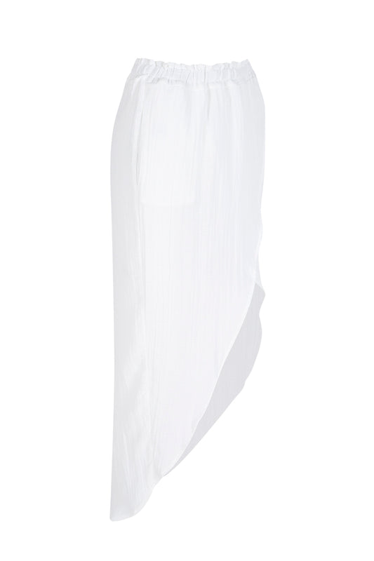 Crop Skirt - White