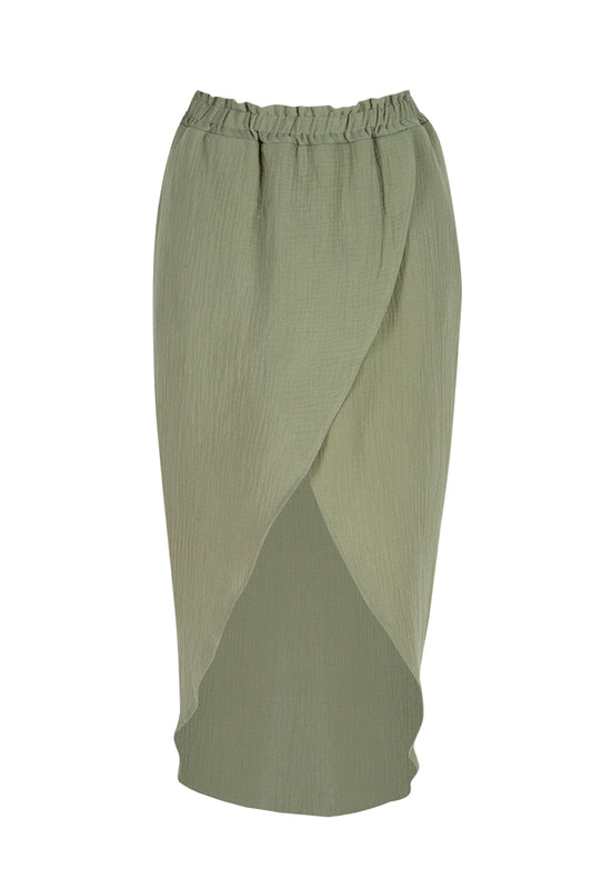 Crop Skirt - Green