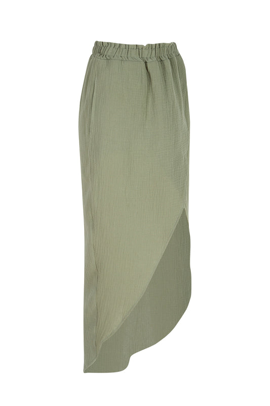 Crop Skirt - Green