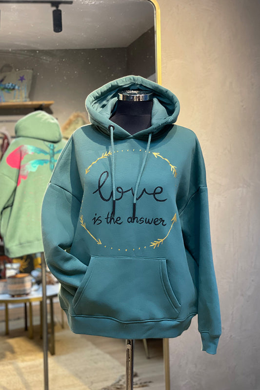 Look Project - Sage Dragonfly Hoodie