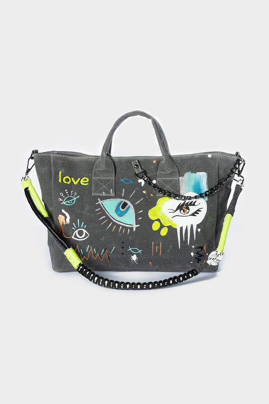 Look Project - Antrasit Ellie the Eye City Bag