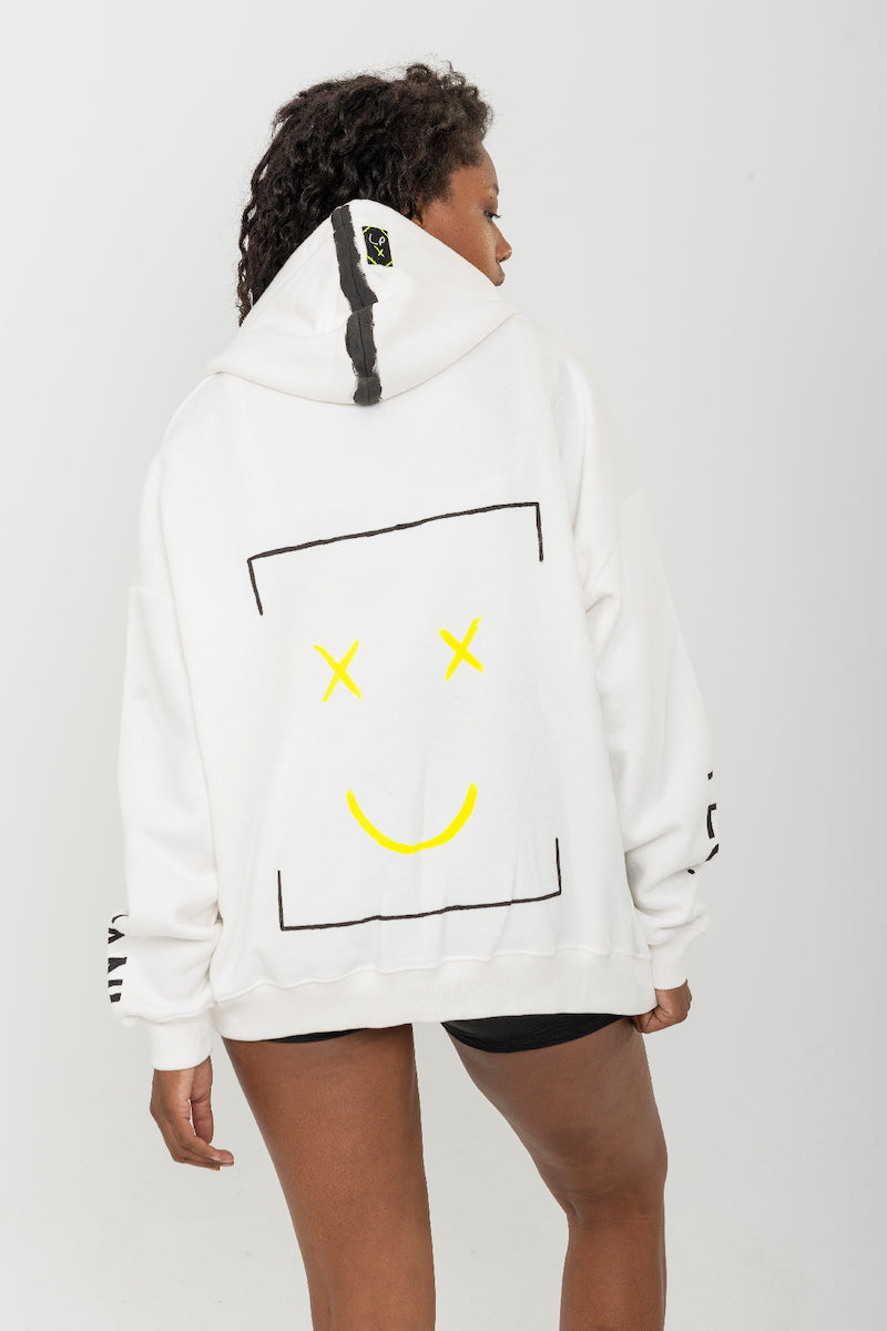 Look Project - Emoji - Hand Painted Hoodie