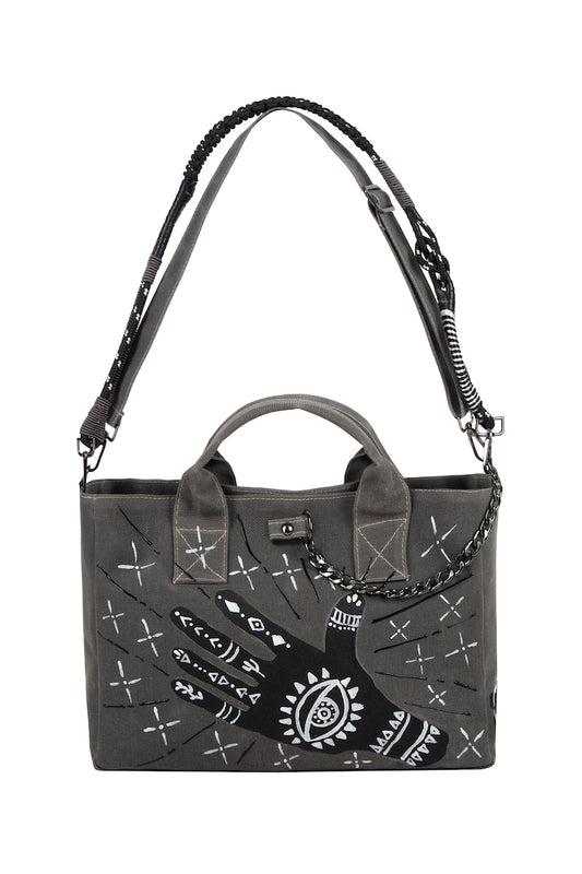 Ethnic Breeze City Bag - Antrasit