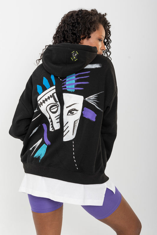 Look Project - Fearless - Hand Painted Hoodie