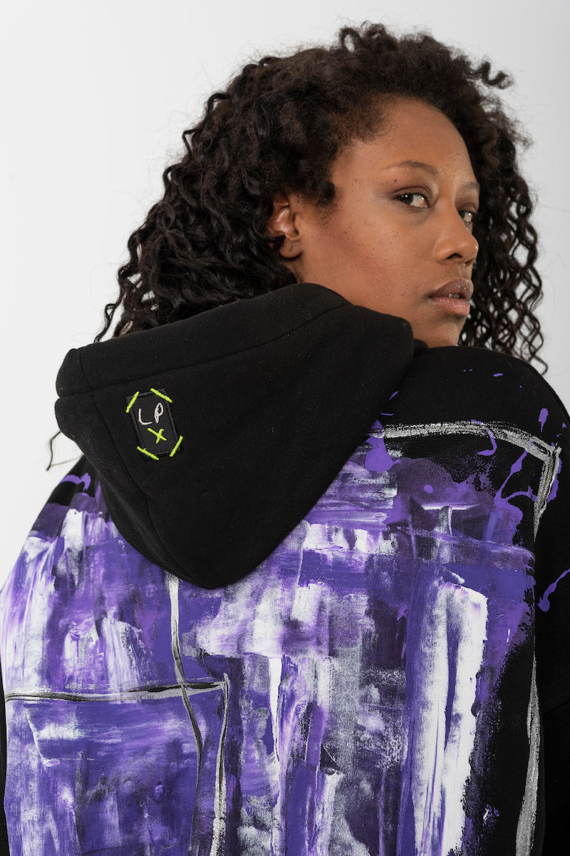 Look Project - Galaxy - Hand Painted Hoodie