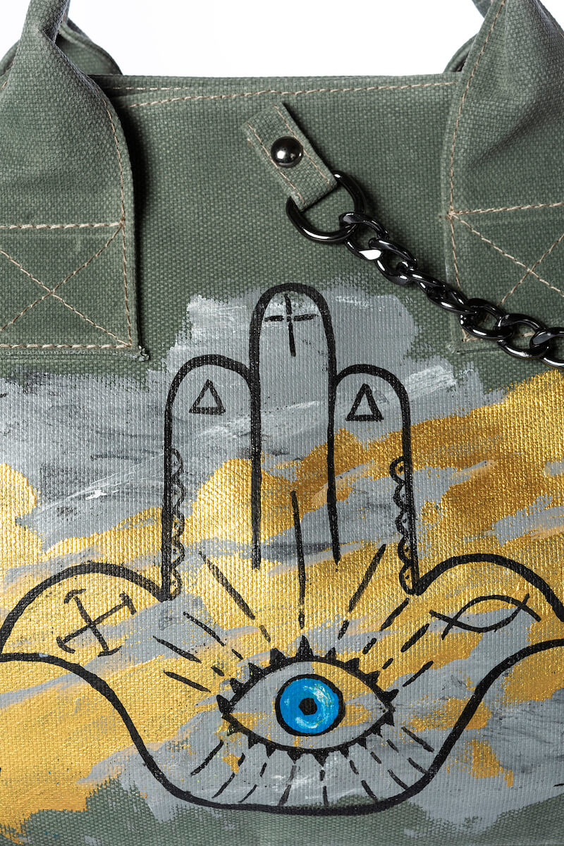 Look Project - Haki Hamsa City Bag