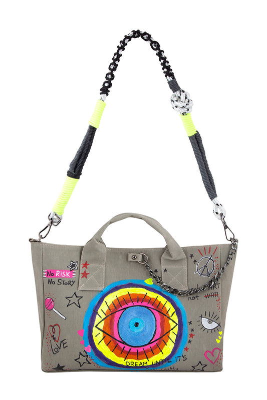 Happiness Palette City Bag - Kum Rengi