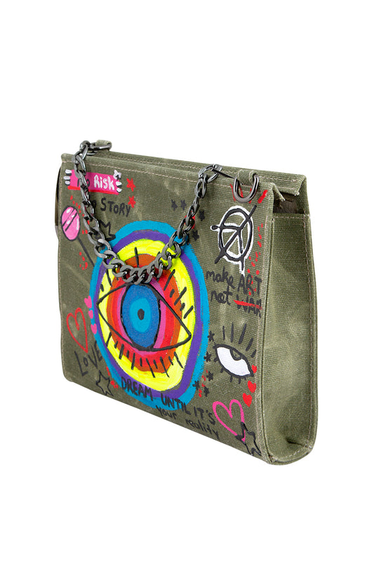 Happiness Palette Mini Bag - Khaki