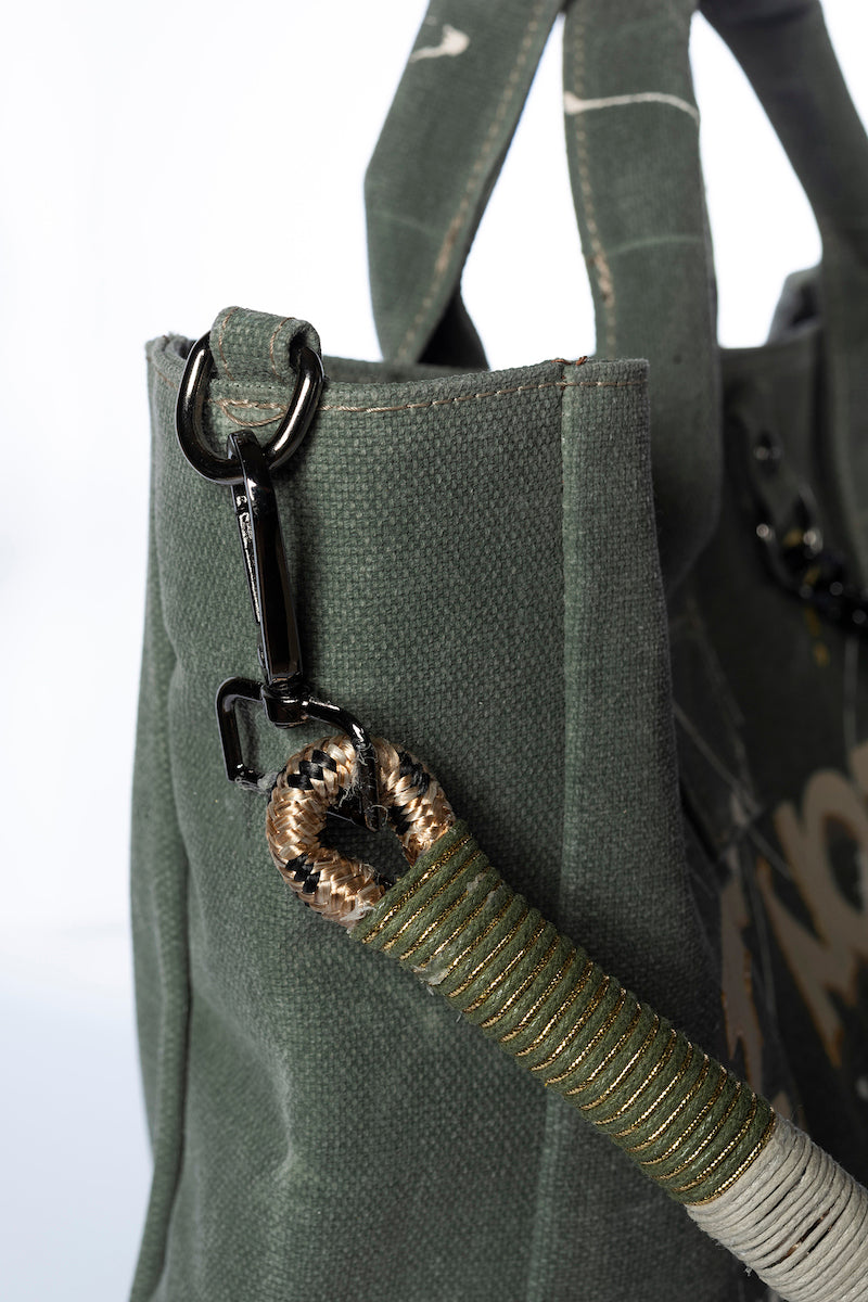 Look Project - Haki If Not Now City Bag