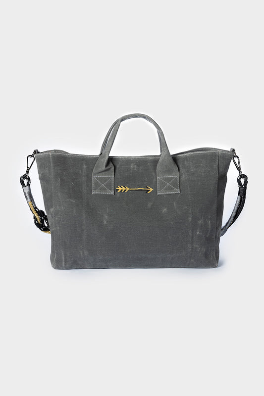 Look Project - Antrasit Indian City Bag