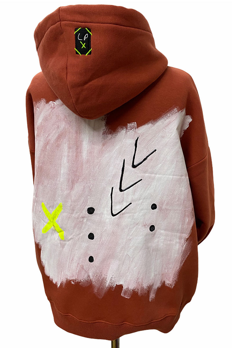 Lookproject - Inspire - El Boyaması Hoodie