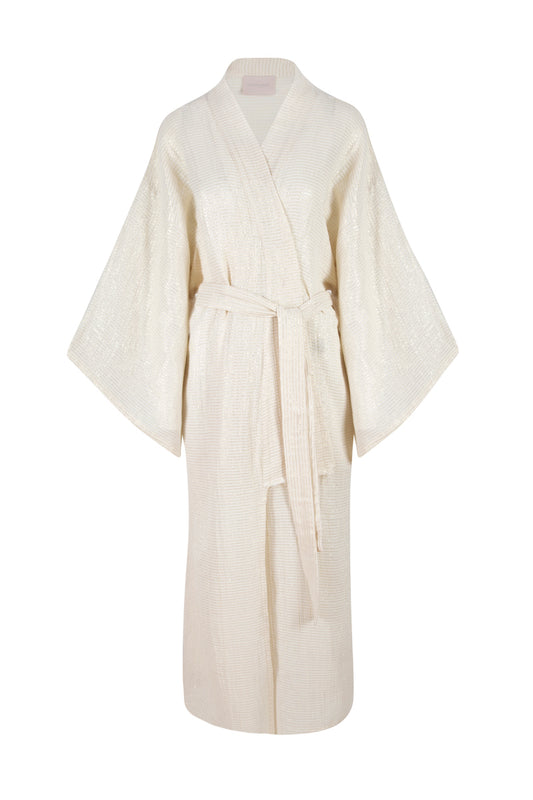 Karelia Kimono - Ecru